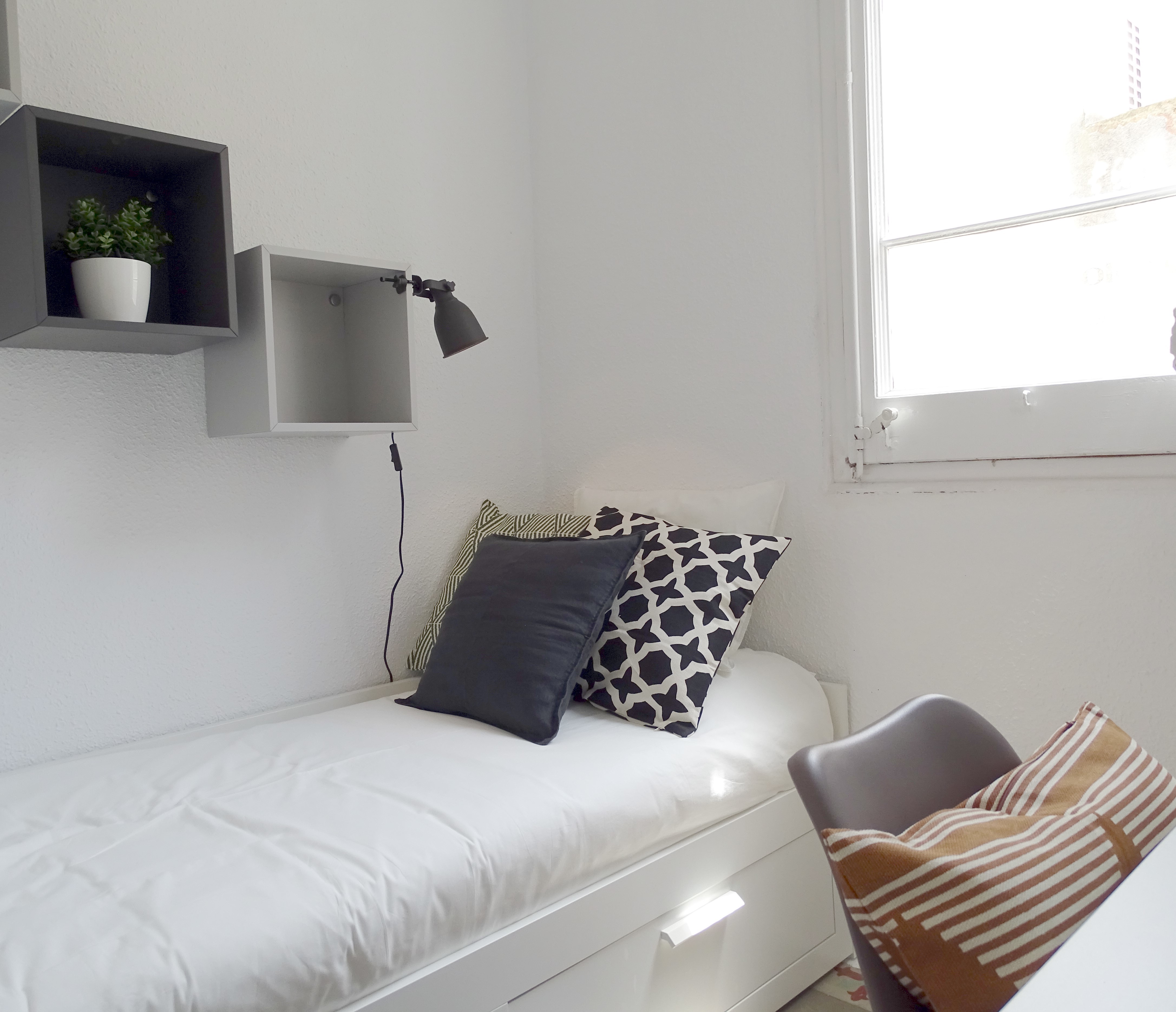 Suitable shared flat for rent in Vila de Gràcia in Barcelona (LOD.1169.